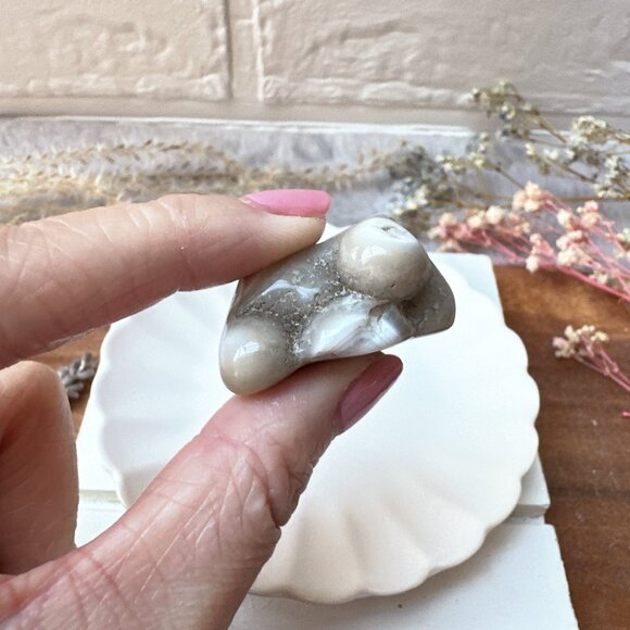 Set of 6 Ocean Jasper Tumbles - Picture 6 of 10